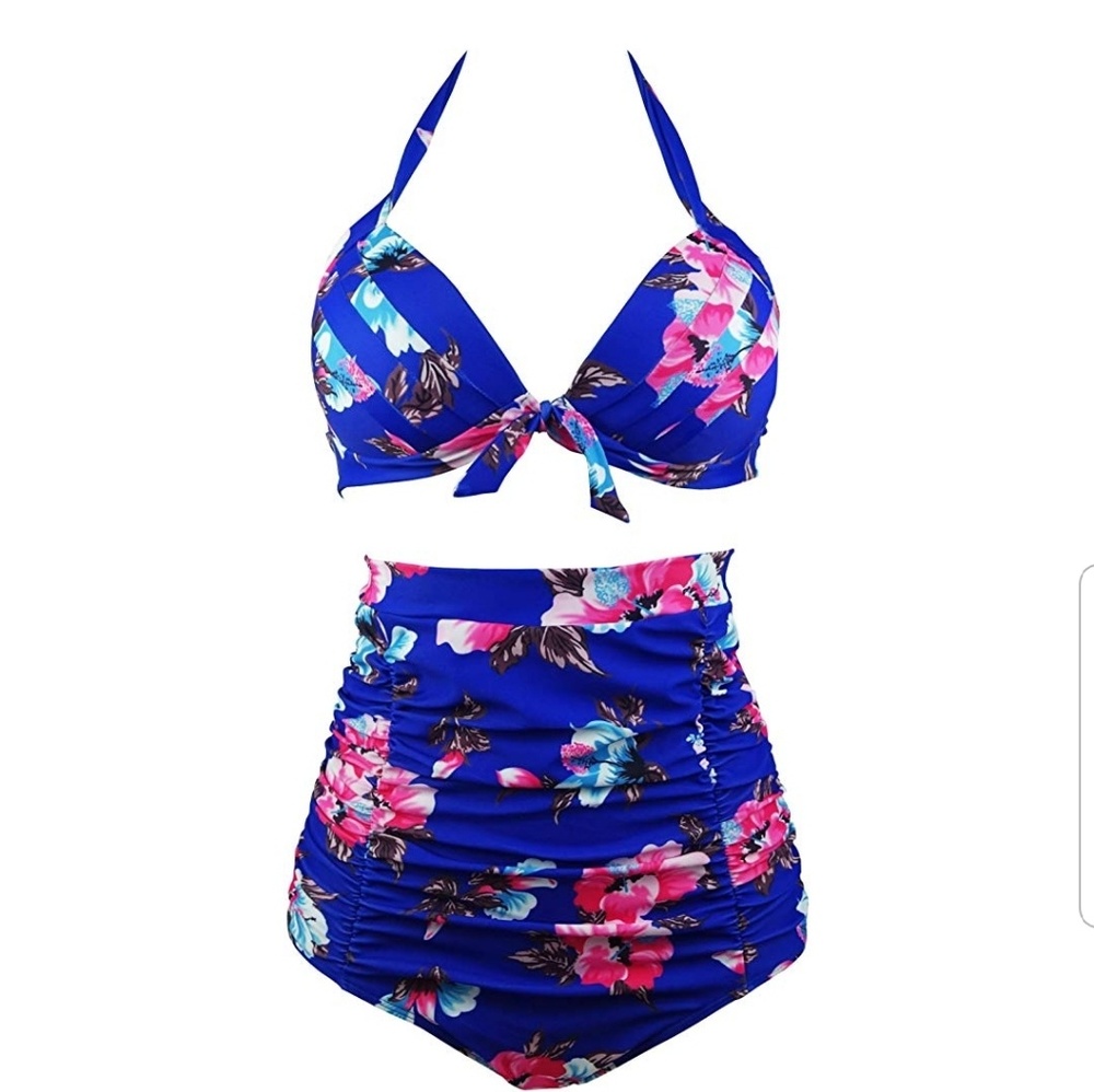 Retro high-waisted bikini